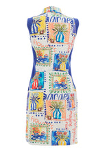Load image into Gallery viewer, Dolcezza  'MY HANDMADE GARDEN' DRESS WITH ZIP NECKLINE - STYLE 26627.
