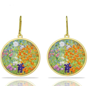Mil Flores drop earrings (Monet)