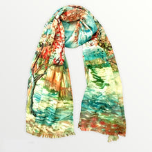 Load image into Gallery viewer, Art Cotton scarf spring
