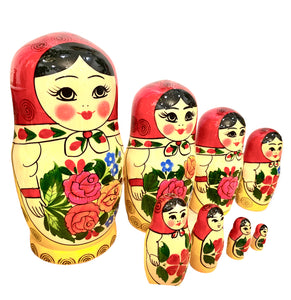 Babushka doll Semenov Traditional 8 -set