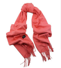 Load image into Gallery viewer, Cashmere luxurious scarf watermelon
