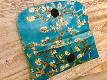 Load image into Gallery viewer, Velour glasses case Blossoms Van Gough
