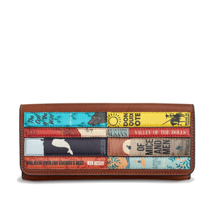 Leather Applique Glasses Case – Bookworm Tan