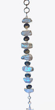 Load image into Gallery viewer, Stone sterling silver bracelet labradorite /fresh water pearl
