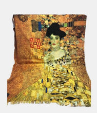 Load image into Gallery viewer, Art cotton scarfs Adelle
