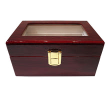 Load image into Gallery viewer, Mahogany style watch box
