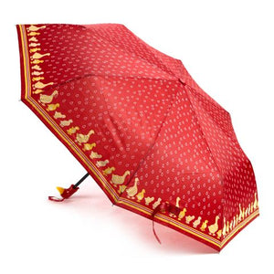 folding duck umbrellas red