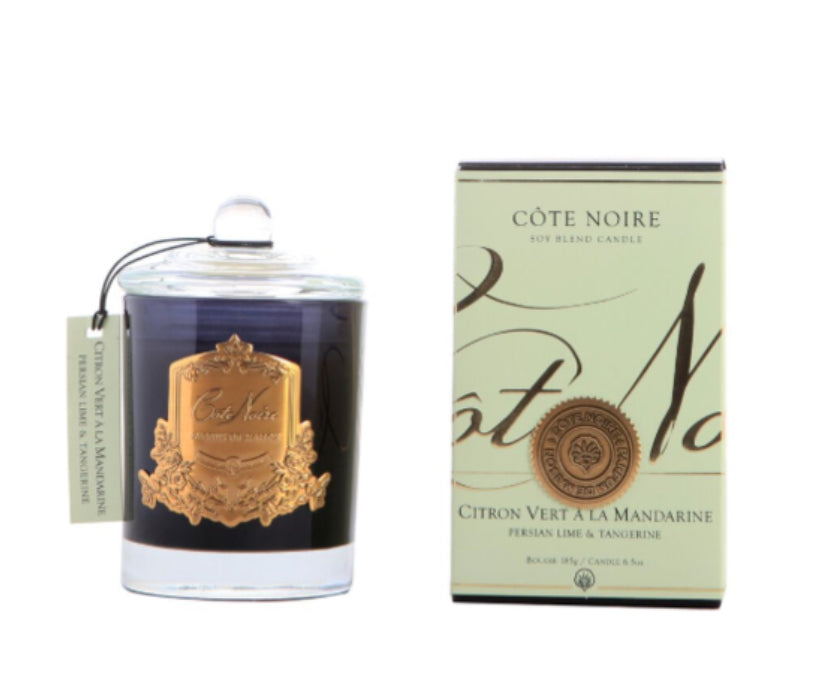Luxury candles Persian lime and tangerine