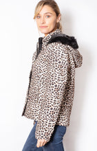 Load image into Gallery viewer, Leopard winter jacket
