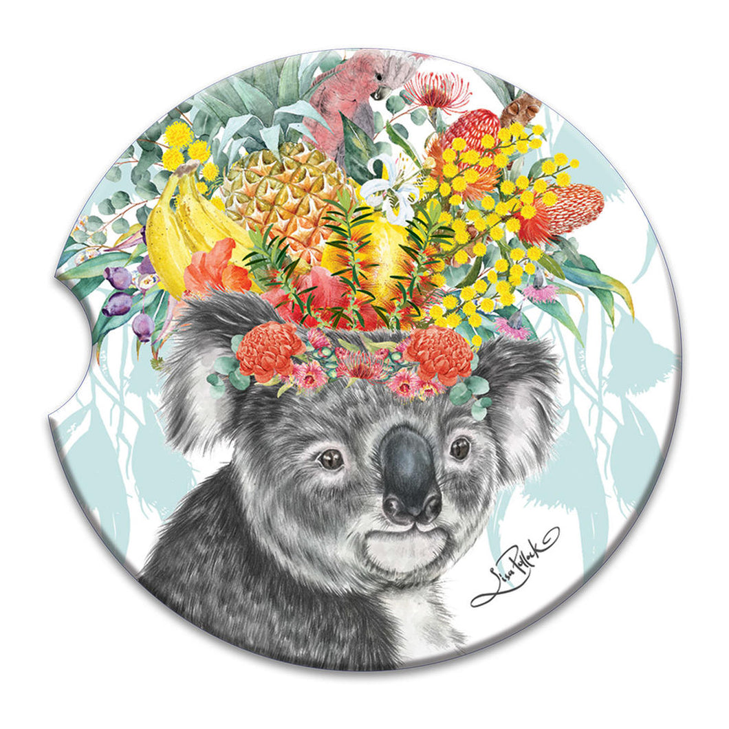 LP coaster Ceramic Koala