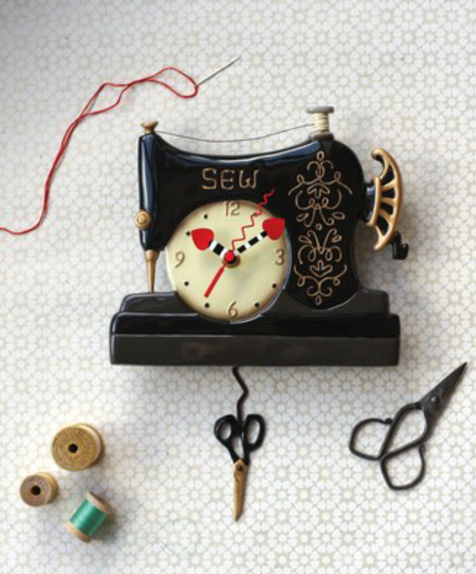 Clock Vintage stitch