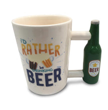 Load image into Gallery viewer, Beer handle mug
