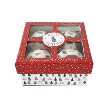 Load image into Gallery viewer, Cat Bauble Gift Box Red
