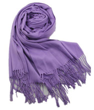 Load image into Gallery viewer, Cashmere luxurious scarf lavender
