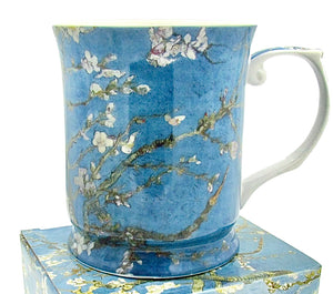 Art mug Van Gough blossom
