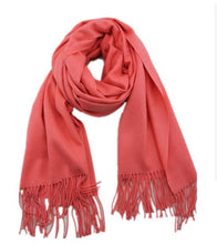 Load image into Gallery viewer, Cashmere luxurious scarf watermelon
