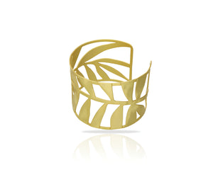 Tropic gold plated bangle