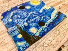 Load image into Gallery viewer, Velour glasses case starry night Van Gough
