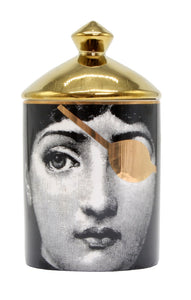 Fornasetti inspired candle allure