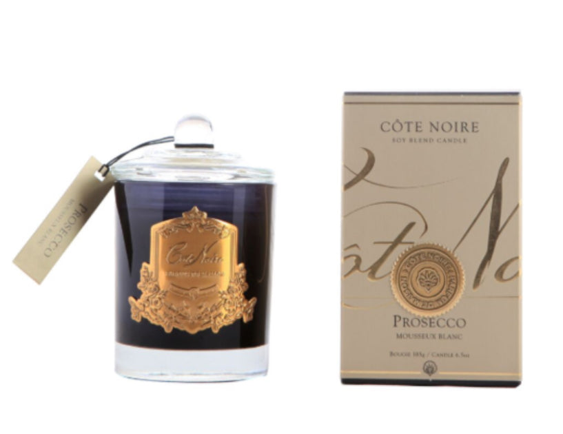 Luxury candles Prosecco