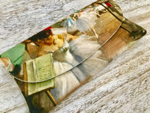 Load image into Gallery viewer, Velour glasses case Dance class Degas
