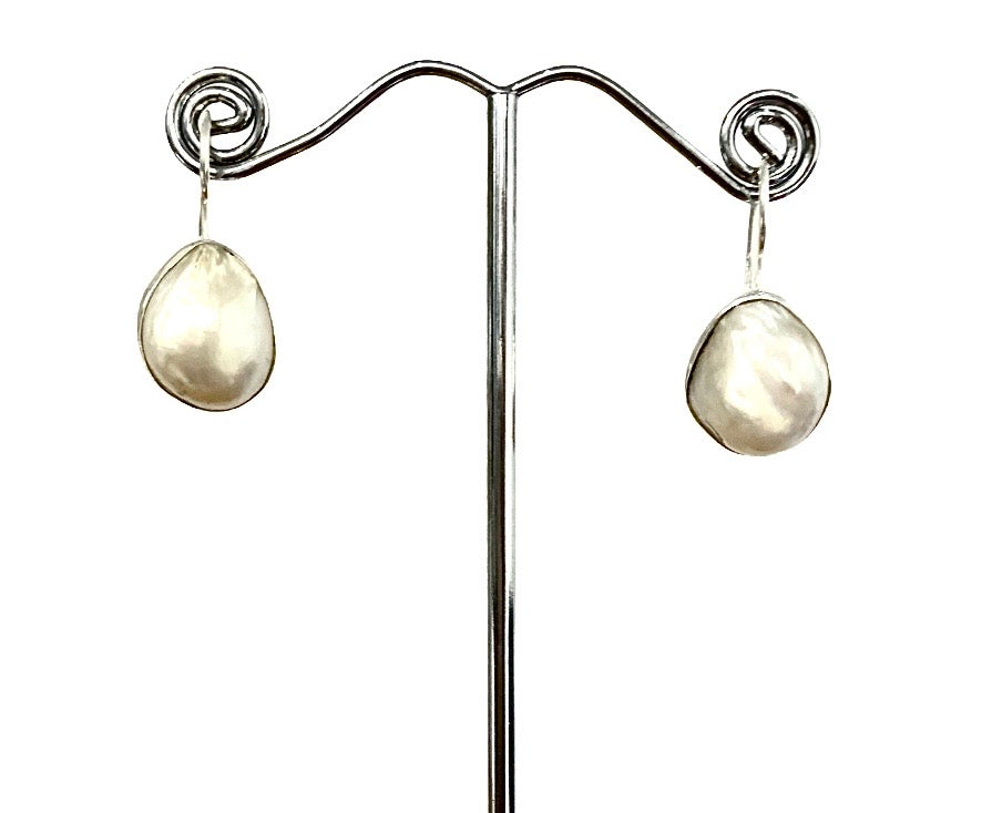 earrings Pearl sterling silver
