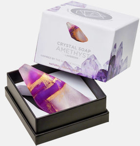 Amethyst crystal  Soap