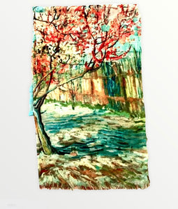 Art Cotton scarf spring