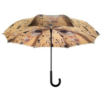 Load image into Gallery viewer, Galeria reversible umbrella the kiss
