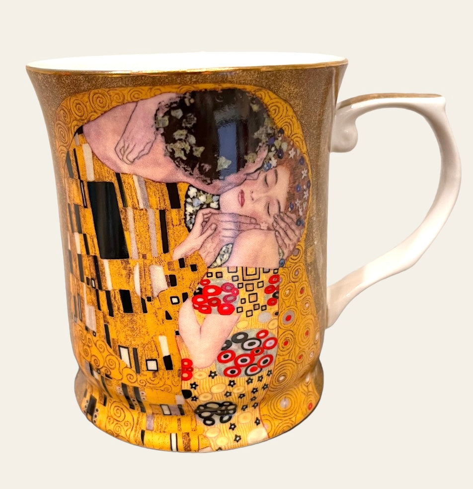 Art mug Gustav Klimt the kiss