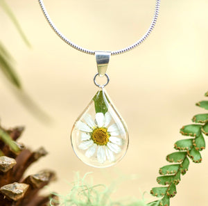 San Marco Flower resin necklace small, daisy