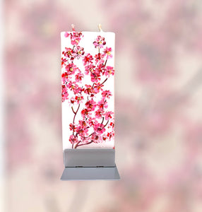 Flat candle cherry blossoms