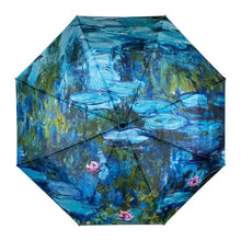 Load image into Gallery viewer, Galeria folding umbrellas water lilies
