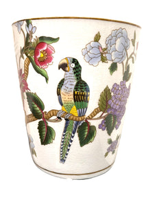 C Parrots Tapered pot