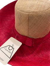 Load image into Gallery viewer, French hat Demi Capeline red/natural
