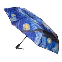 Load image into Gallery viewer, Galeria folding umbrellas starry night
