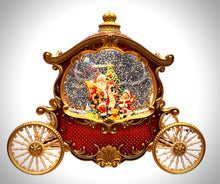 Load image into Gallery viewer, Magical carriage with Santa and kids
