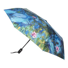 Load image into Gallery viewer, Galeria folding umbrellas water lilies
