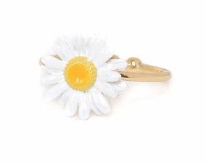 Franck Herval daisy collection ring adjustable